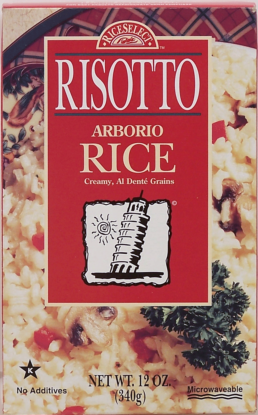 Rice Select  Risotto arborio rice, creamy, al dente grains, microwavable Full-Size Picture